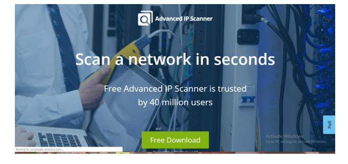 Advanced IP Scanner - Network Scanning Tools